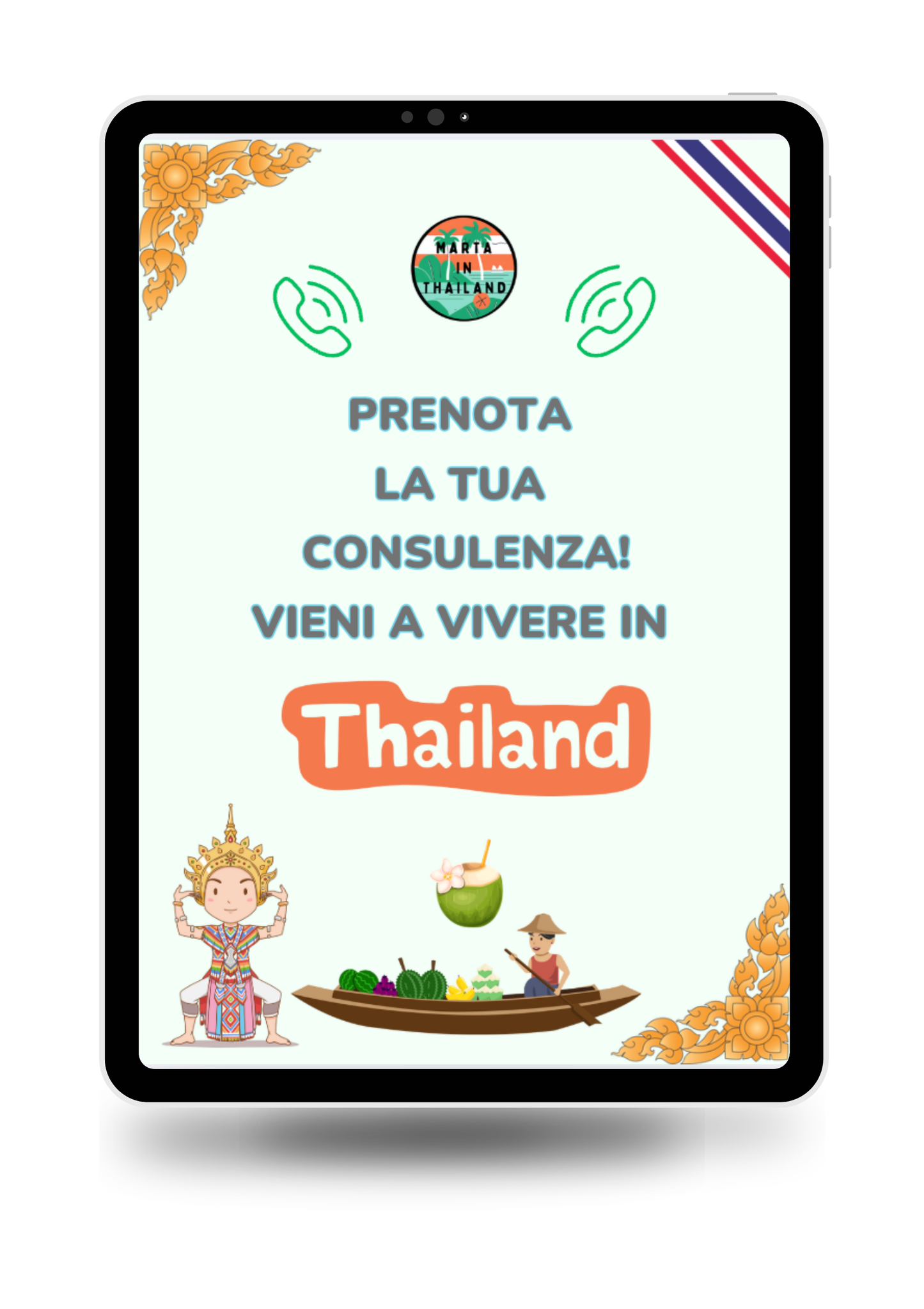 Prenota una consulenza per informazioni relative alla Thailandia