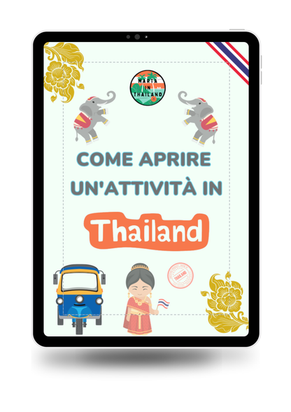 💥TUTTE LE MIE GUIDE PER APRIRE UN'ATTIVITÀ O LAVORARE IN THAILANDIA A METÀ PREZZO!! CON CONSULENZA IN OMAGGIO!