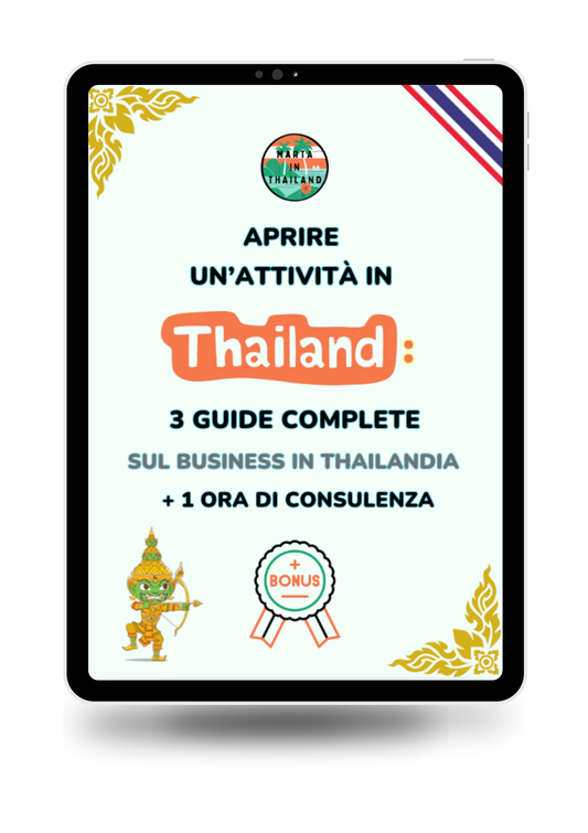 Aprire un’attività in Thailandia bundle completo con guide business e consulenza per italiani