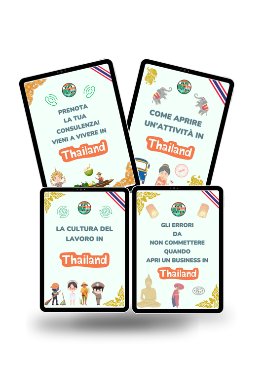 Bundle business Thailandia guide apertura attività cultura lavoro errori e consulenza inclusa